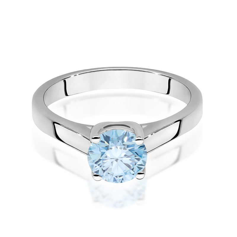 Inel Aur 9K cu Diamant de Laborator 1.00 ct, imaginea 6 din 8