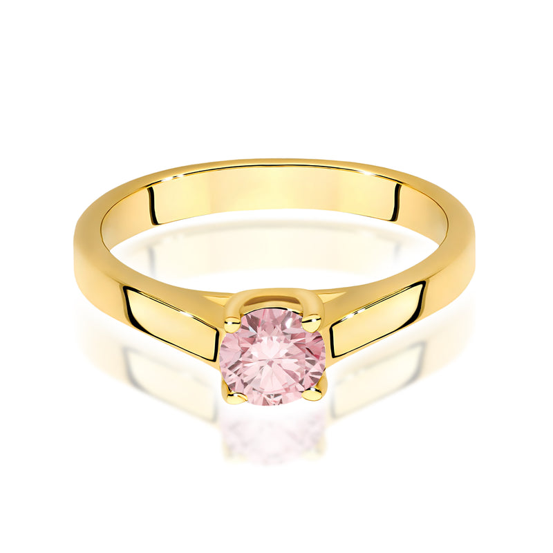 Inel Aur 9K cu Diamant de Laborator 0.50 ct, imaginea 2 din 8