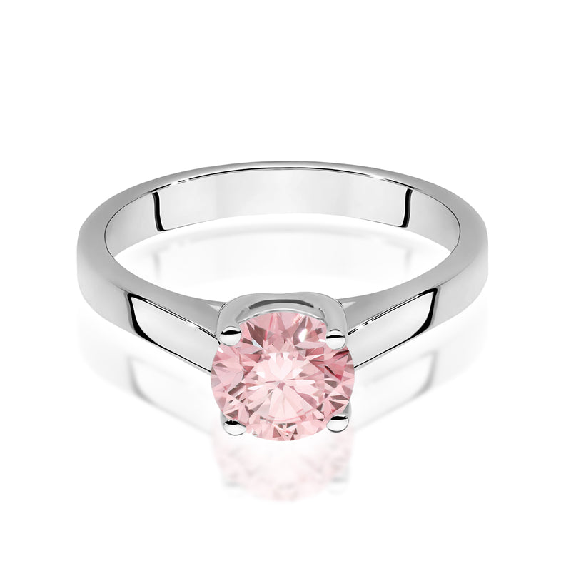 Inel Aur 9K cu Diamant de Laborator 1.00 ct, imaginea 6 din 8
