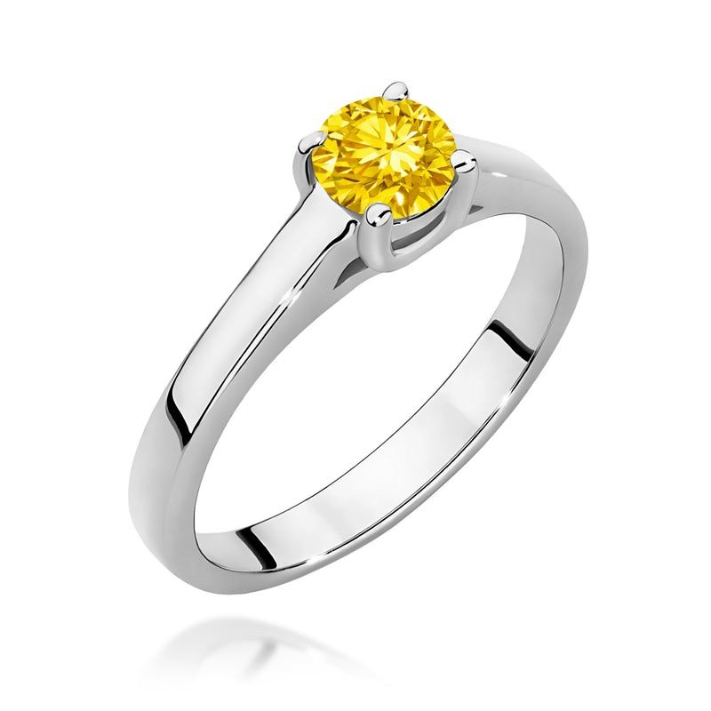 Inel Aur 9K cu Diamant de Laborator 0.50 ct, imaginea 5 din 8