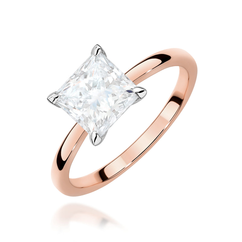 Inel Aur 14K cu Diamant de Laborator 1.50 ct, imaginea 4 din 9