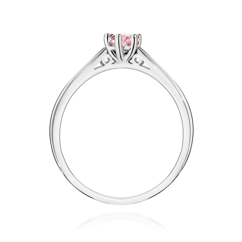 Inel Aur 14K cu Diamant Roz de Laborator 0.30 ct, imaginea 11 din 12