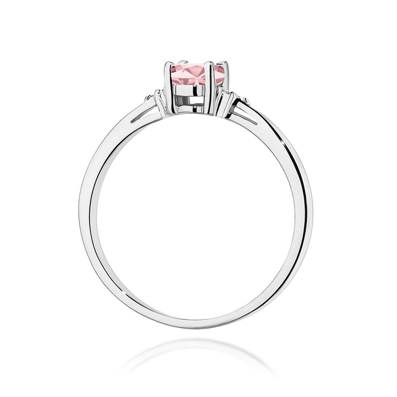 Inel Aur 14K cu Diamante Roz de Laborator 0.65 ct, imaginea 11 din 12