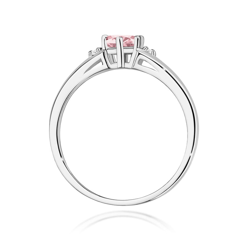 Inel Aur 14K cu Diamante Roz de Laborator 0.53 ct, imaginea 11 din 12