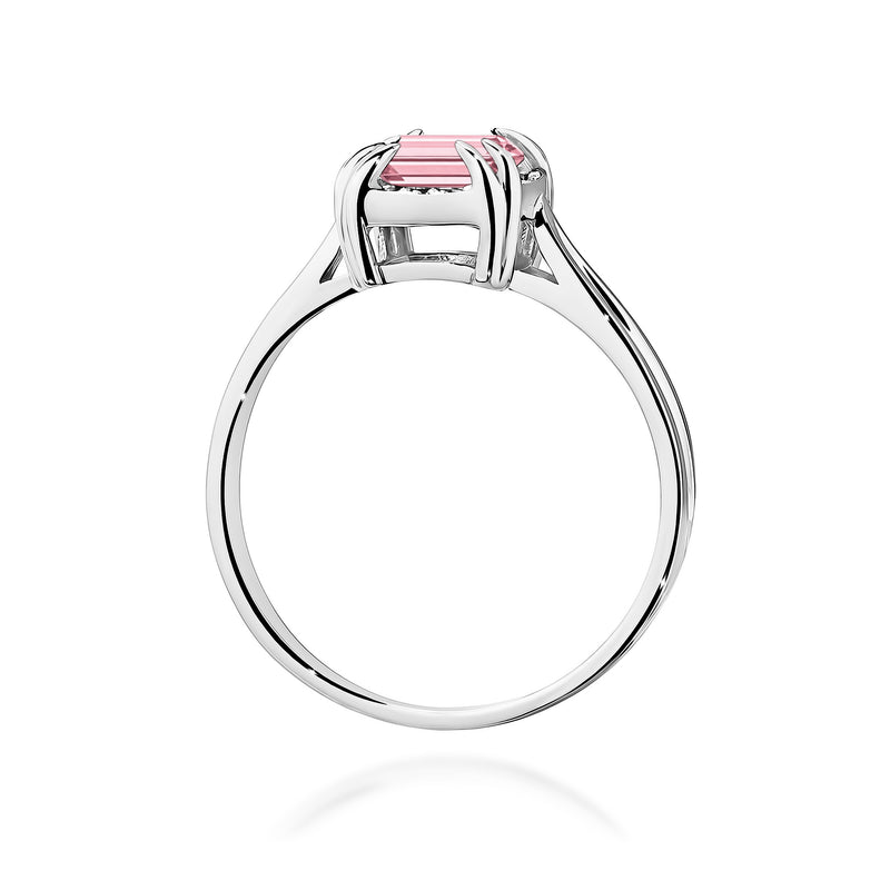 Inel Aur 14K cu Diamante Roz de Laborator 0.56 ct, imaginea 11 din 12