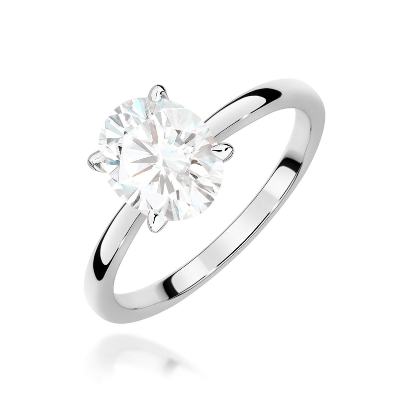 Inel Aur 14K cu Diamant Natural 1.00 ct, imaginea 7 din 9