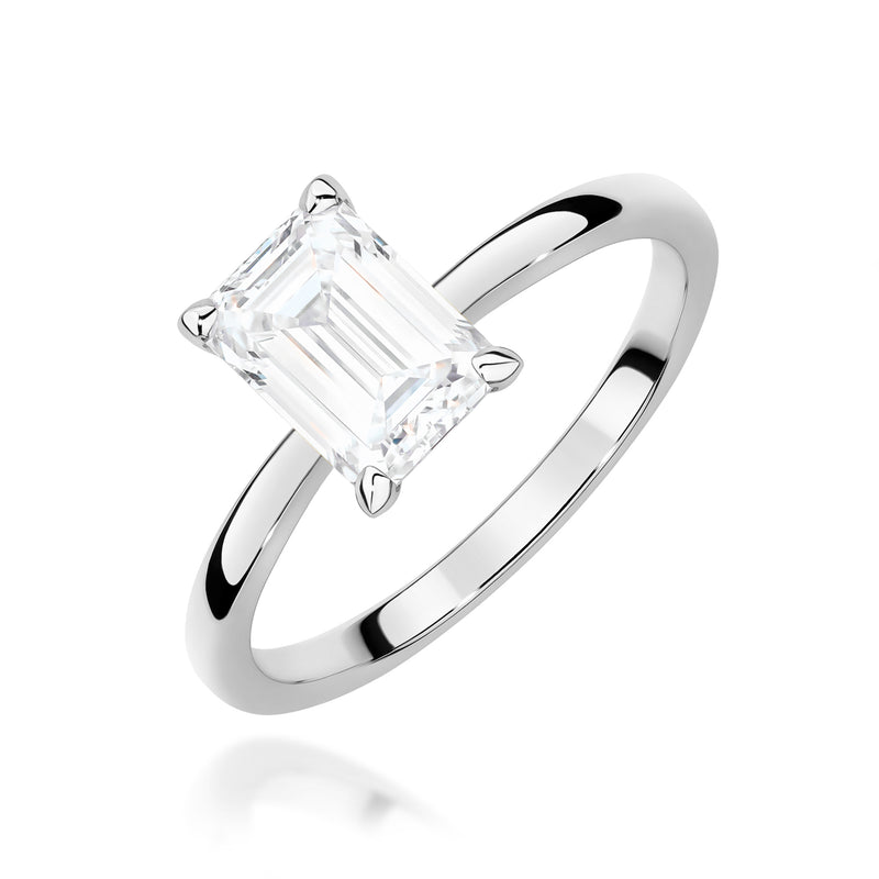 Inel Aur 14K cu Diamant Natural 1.00 ct, imaginea 7 din 9