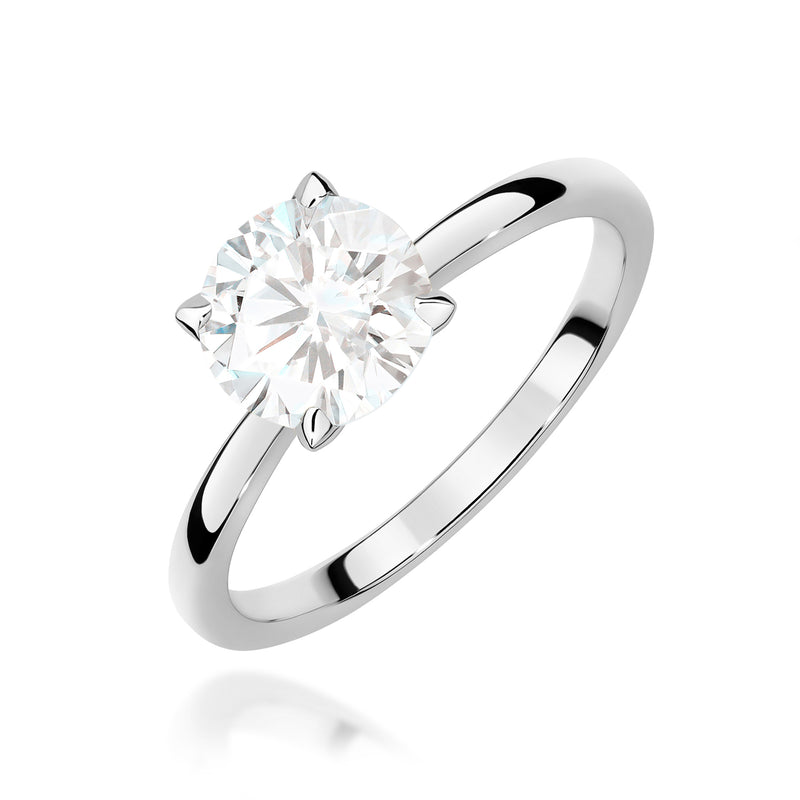 Inel Aur 9K cu Diamant Natural 1.00 ct, imaginea 4 din 6