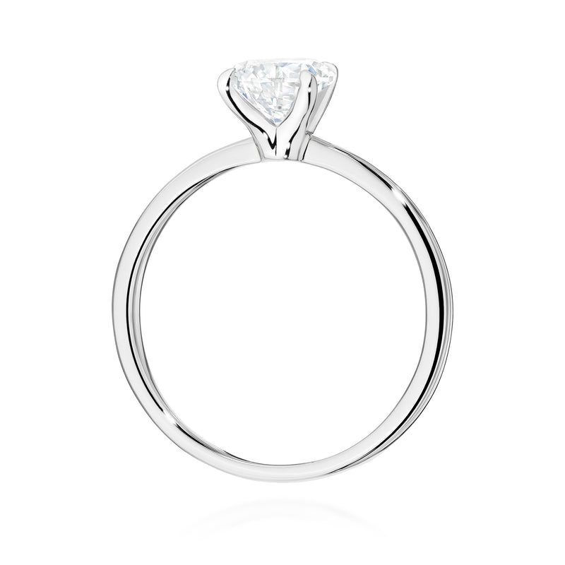 Inel Aur 9K cu Diamant Natural 1.00 ct, imaginea 6 din 6