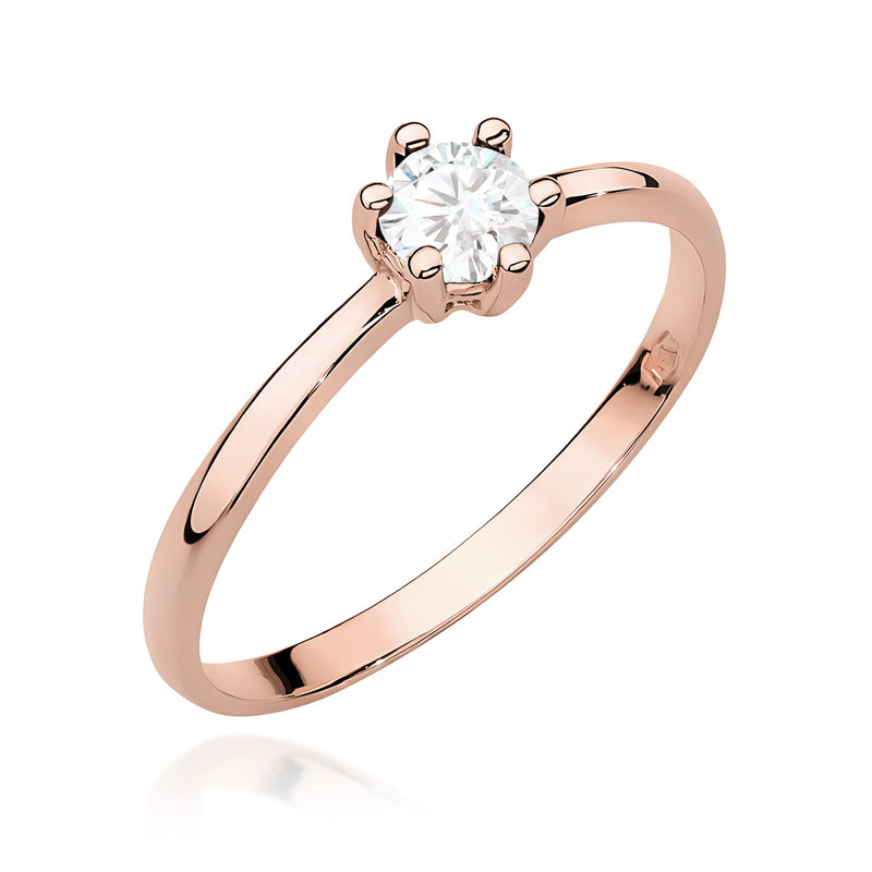 Inel Aur 14K cu Diamant de Laborator 0.30 ct, imaginea 5 din 12