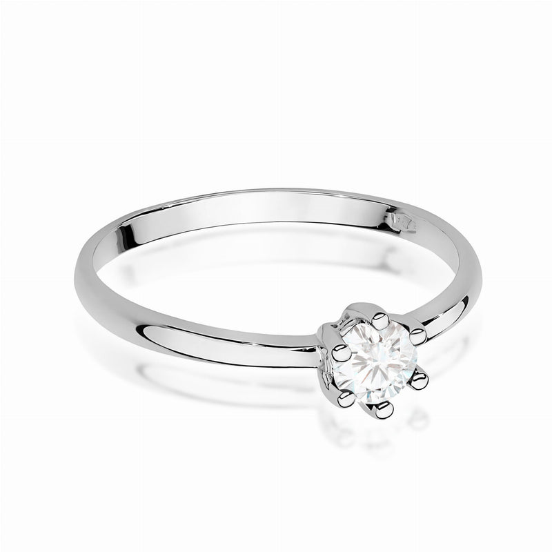 Inel Aur 14K cu Diamant de Laborator 0.30 ct, imaginea 10 din 12