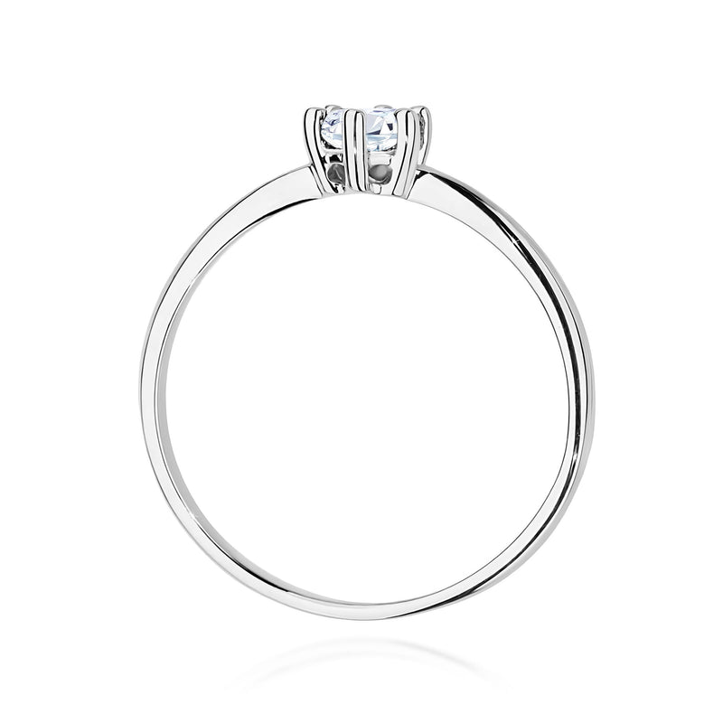 Inel Aur 9K cu Diamant de Laborator 0.30 ct, imaginea 7 din 8