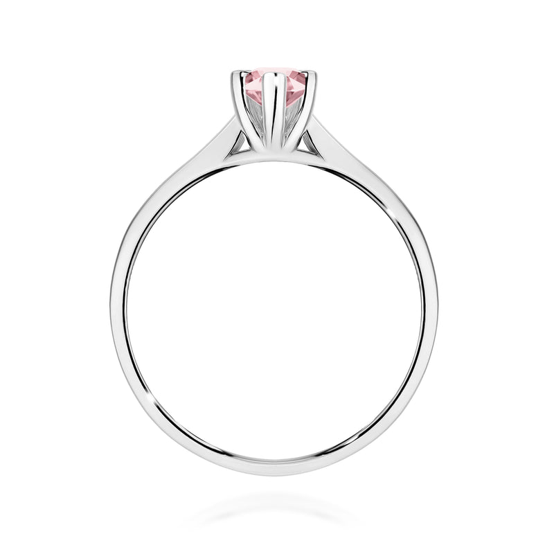 Inel Aur 14K cu Diamant Roz de Laborator 0.30 ct, imaginea 11 din 12