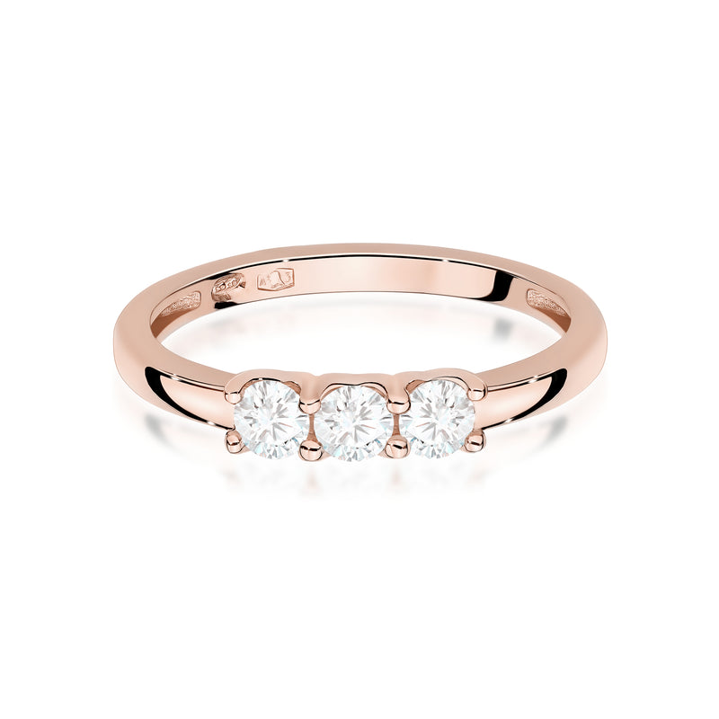 Inel Aur 14K cu Diamante de Laborator 0.30 ct, imaginea 6 din 12