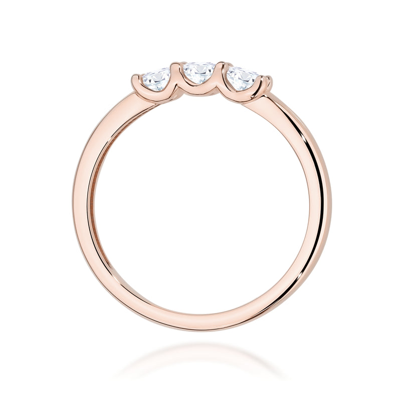 Inel Aur 14K cu Diamante de Laborator 0.30 ct, imaginea 7 din 12