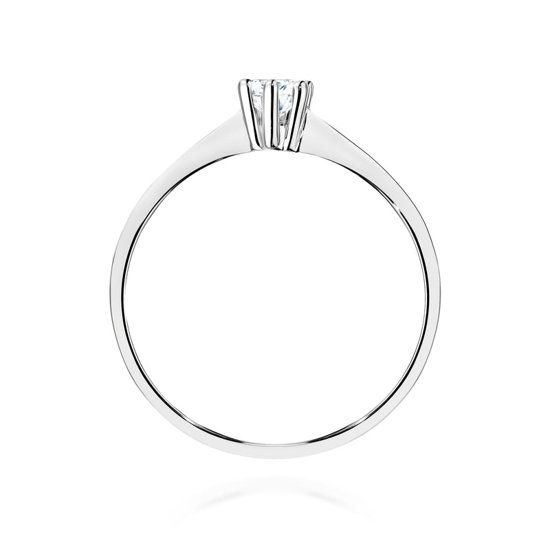 Inel Aur 14K cu Diamant de Laborator 0.20 ct, imaginea 11 din 12