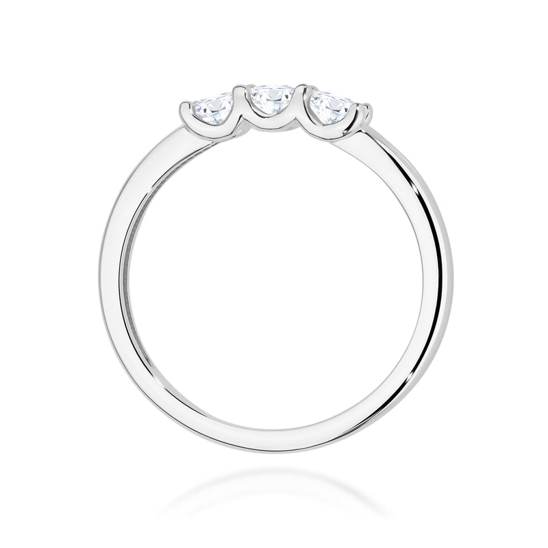 Inel Aur 9K cu Diamante de Laborator 0.30 ct, imaginea 7 din 8