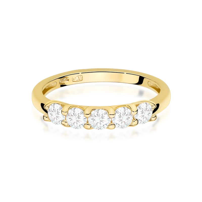Inel Aur 14K cu Diamante de Laborator 0.50 ct, imaginea 2 din 12