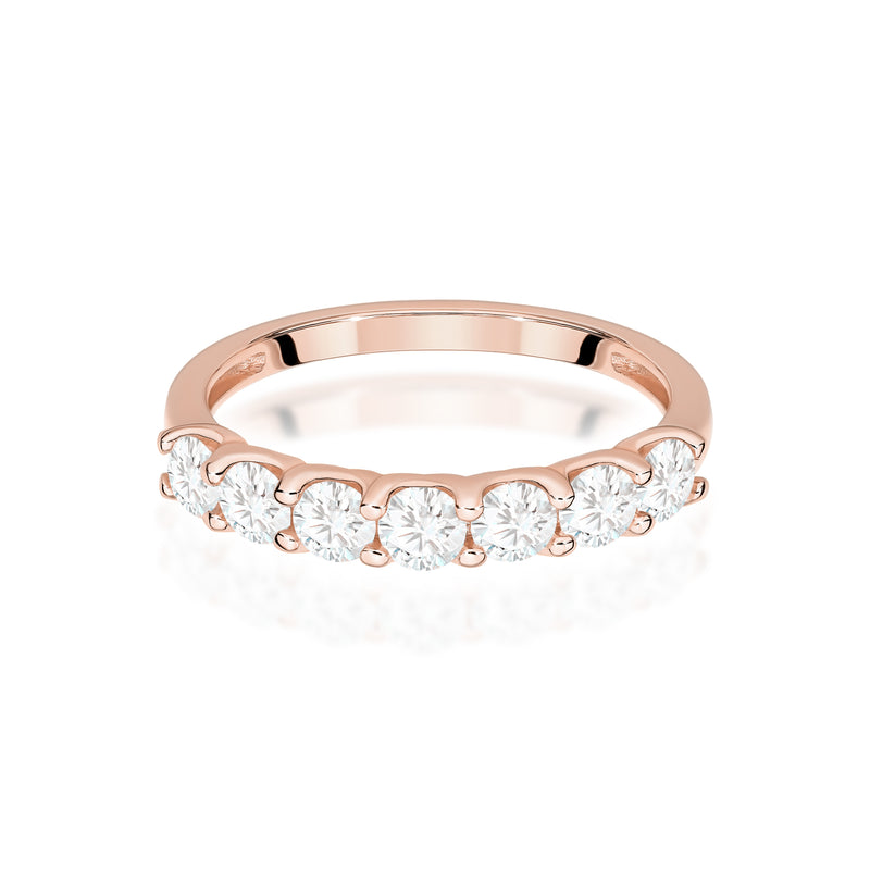 Inel Aur 14K cu Diamante Naturale 0.70 ct, imaginea 6 din 12
