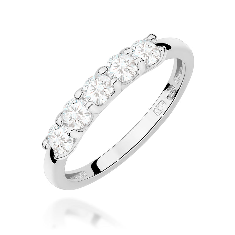 Inel Aur 9K cu Diamante de Laborator 0.50 ct, imaginea 5 din 8