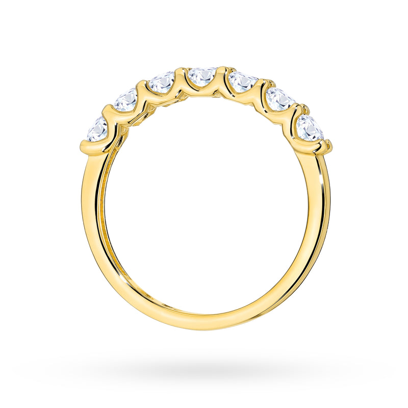Inel Aur 9K cu Diamante de Laborator 0.70 ct, imaginea 3 din 8
