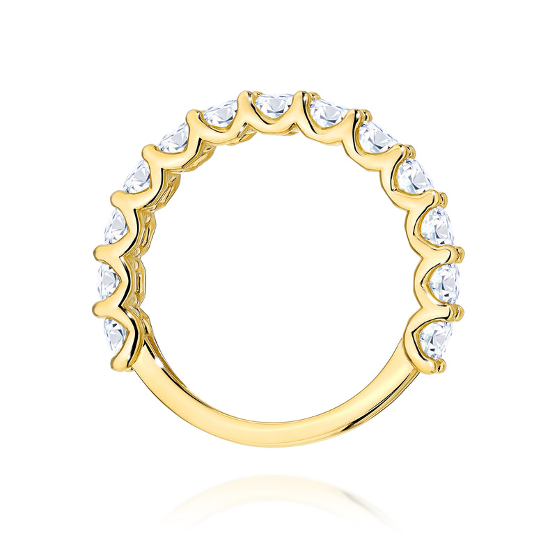 Inel Aur 14K cu Diamante de Laborator 1.30 ct, imaginea 3 din 12