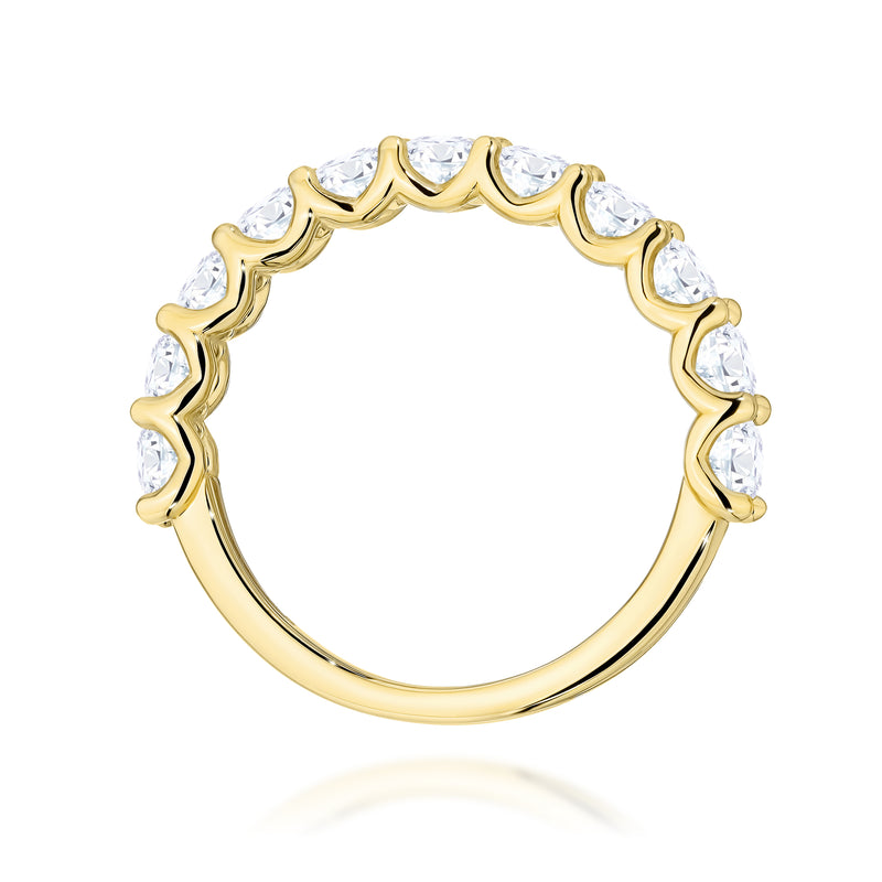 Inel Aur 14K cu Diamante de Laborator 1.10 ct, imaginea 3 din 12