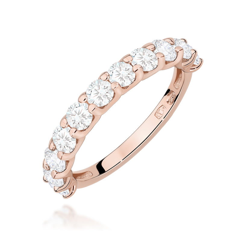 Inel Aur 14K cu Diamante de Laborator 1.10 ct, imaginea 5 din 12