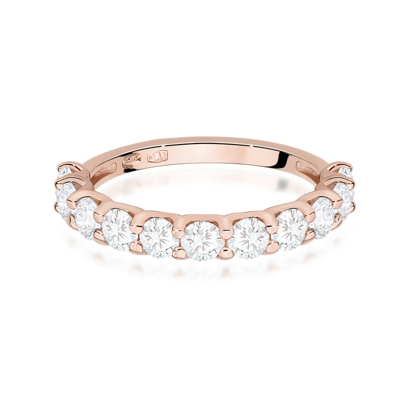 Inel Aur 14K cu Diamante de Laborator 1.10 ct, imaginea 6 din 12