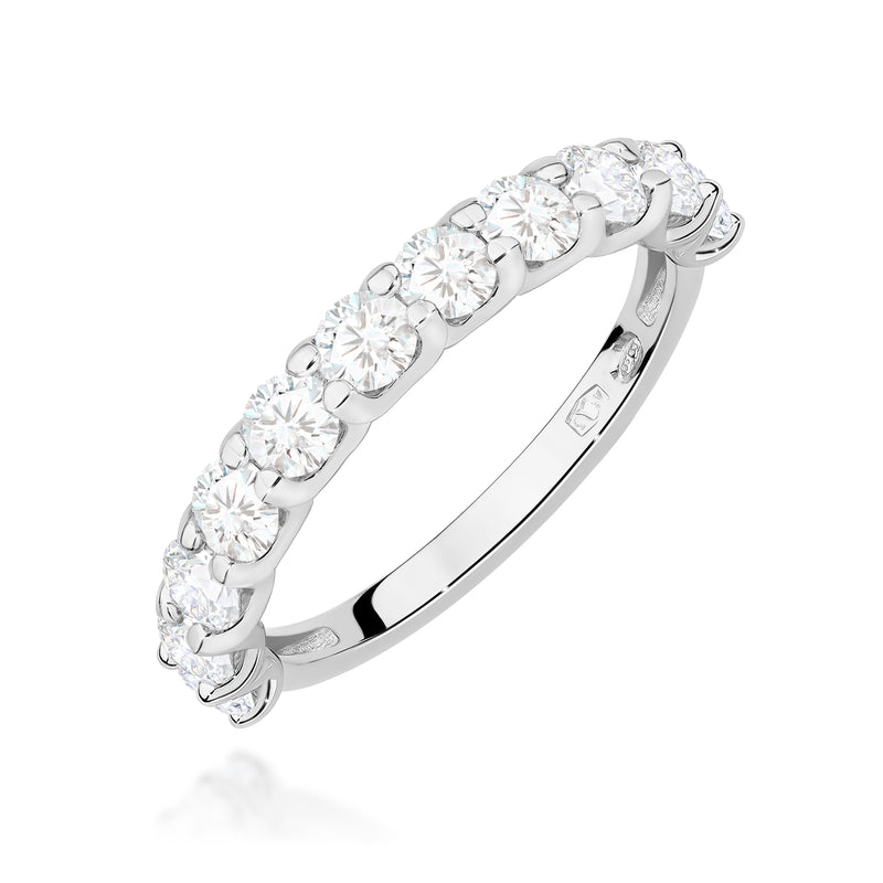 Inel Aur 14K cu Diamante de Laborator 1.10 ct, imaginea 9 din 12