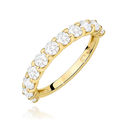 Inel Aur 14K cu Diamante Naturale 1.10 ct