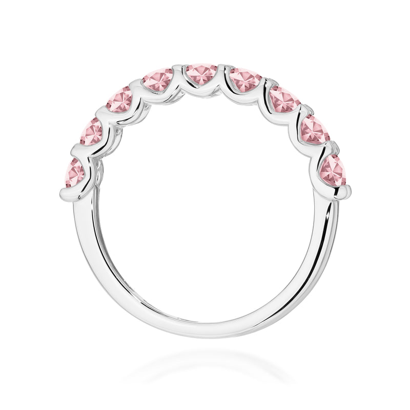 Inel Aur 14K cu Diamante Roz de Laborator 0.90 ct, imaginea 11 din 12